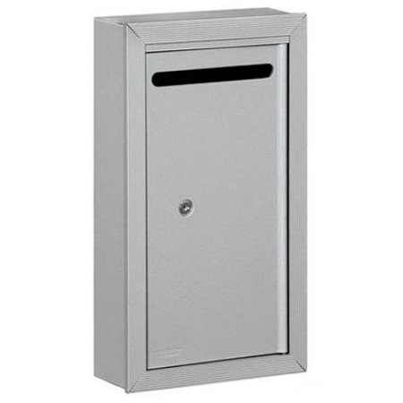 SALSBURY INDUSTRIES Salsbury Industries 2260AP Letter Box Surface Mounted Private Access - Aluminum 2260AP